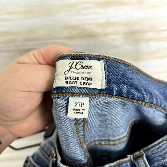 J. Crew Billie Demi-Boot Crop Jeans - Picture 8 of 10